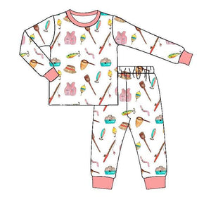 Toddler Girl Fishing Pajamas