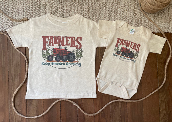 The Red Toddler Harvester Tee