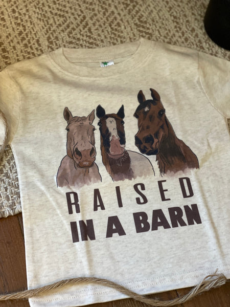 Raised In The Barn Toddler Short Sleeve