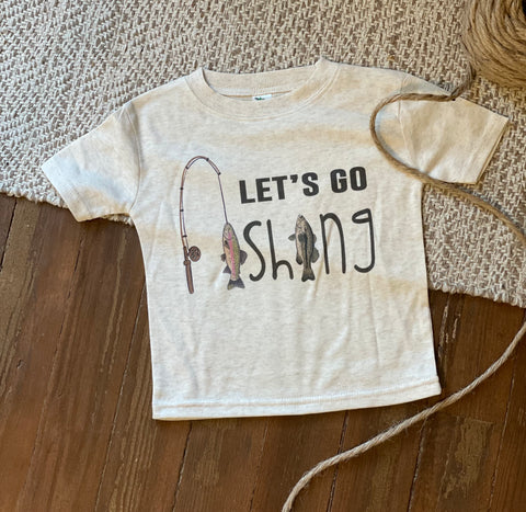 Let’s Go Fishing Toddler Tee