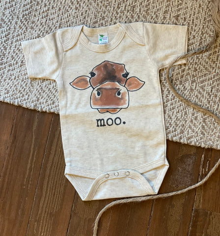 Moo Moo Infant Onesie