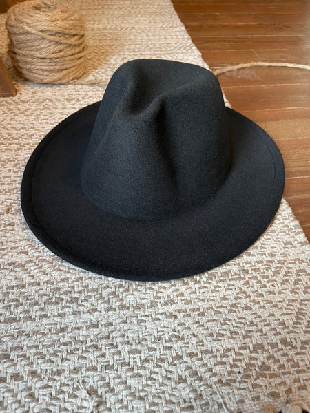 Cowgal Black Felt Hat