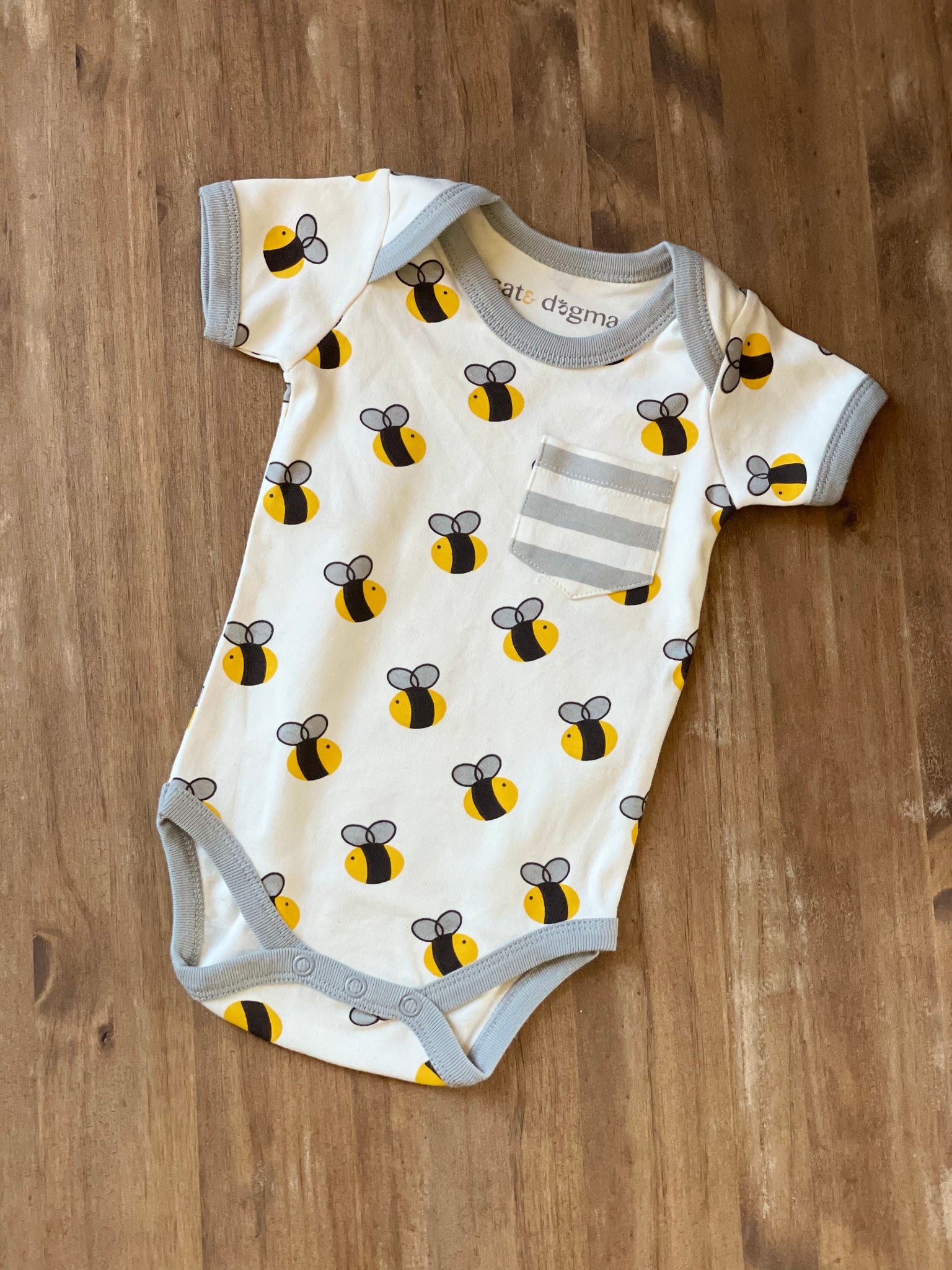 Bumblebee Short Sleeve Bodysuit