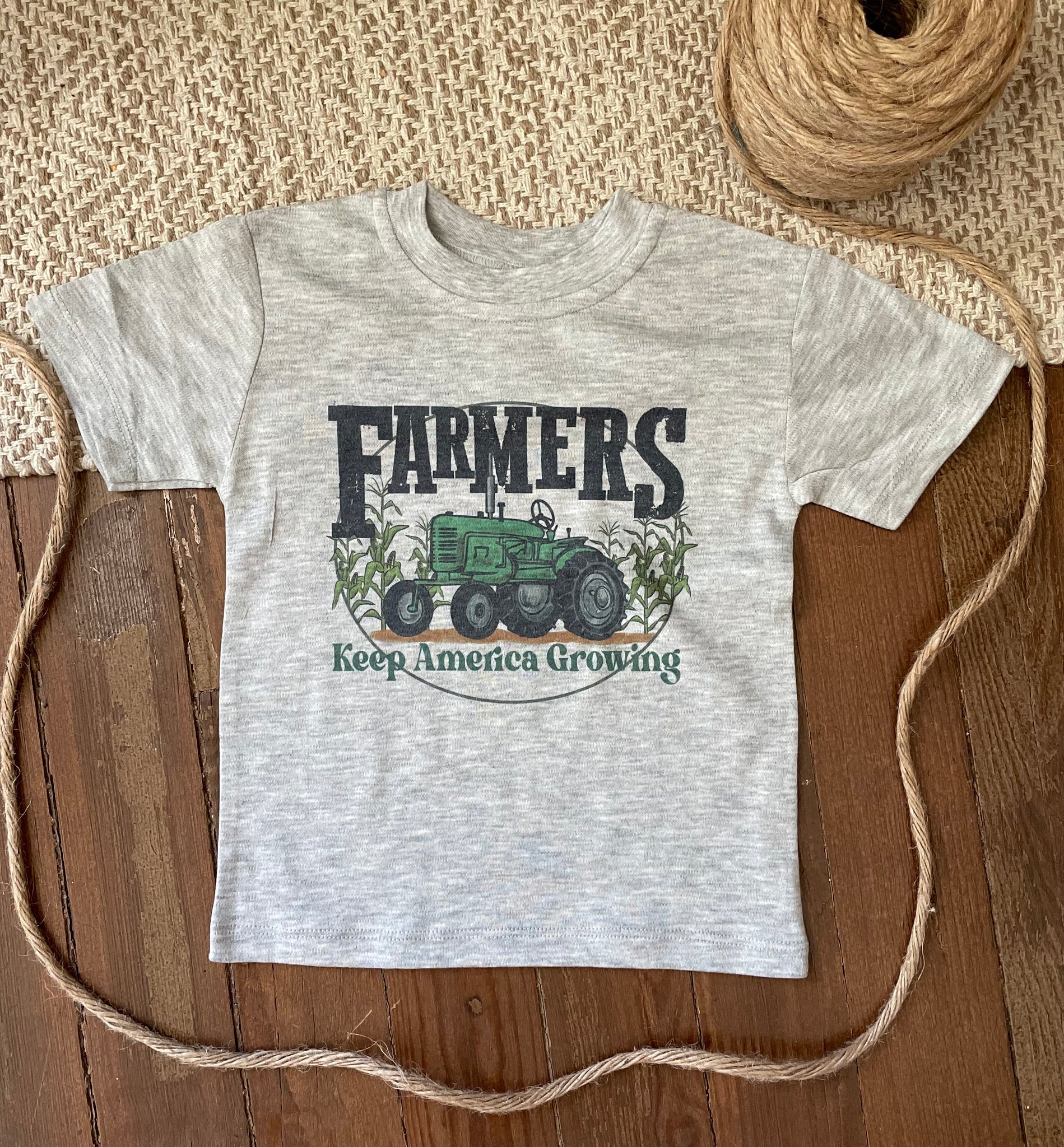 The Green Toddler Harvester Tee