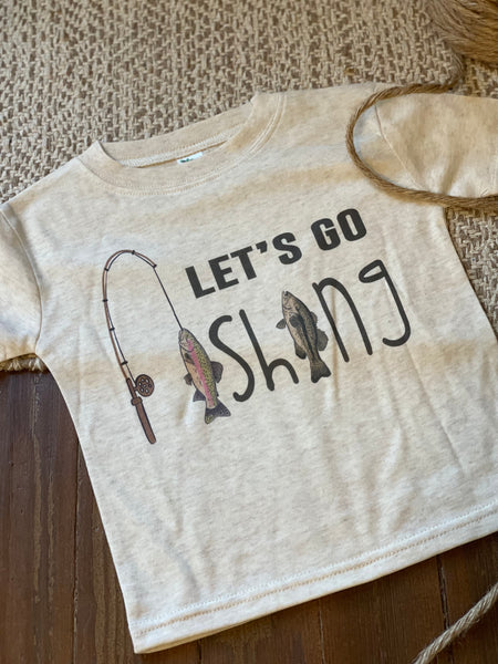 Let’s Go Fishing Toddler Tee